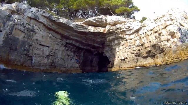 Snorkeling at Galebove stijene with GitUp Git2 camera смотреть онлайн