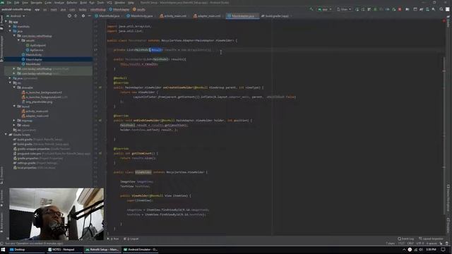 Tutorial Android Retrofit - 4. Menampilkan data pada RecyclerView Adapter смотреть онлайн