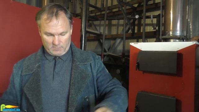 Пеллетные котлы Dragon AT-80 и AT-150. Отопление цеха 3000 м2.