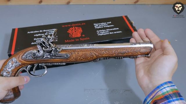 Макет дуэльного пистолета Denix D7/1134L видео обзор 4k смотреть онлайн