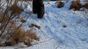 Мотовездеход Сибирь 2×2 по снегу / Сибмото