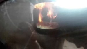 горение пиролизных газов в печи Терентьева-Кузнецова