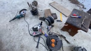 4 часть. Демонтаж пневмоподвески Хино Рейнджер .