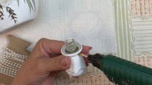 Винтажный графин. Декупаж. Декор, своими руками. Vintage decanter. Decoupage. Decor, handmade work.