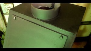 Банная печь нижнего горения "Реактивный банщик"