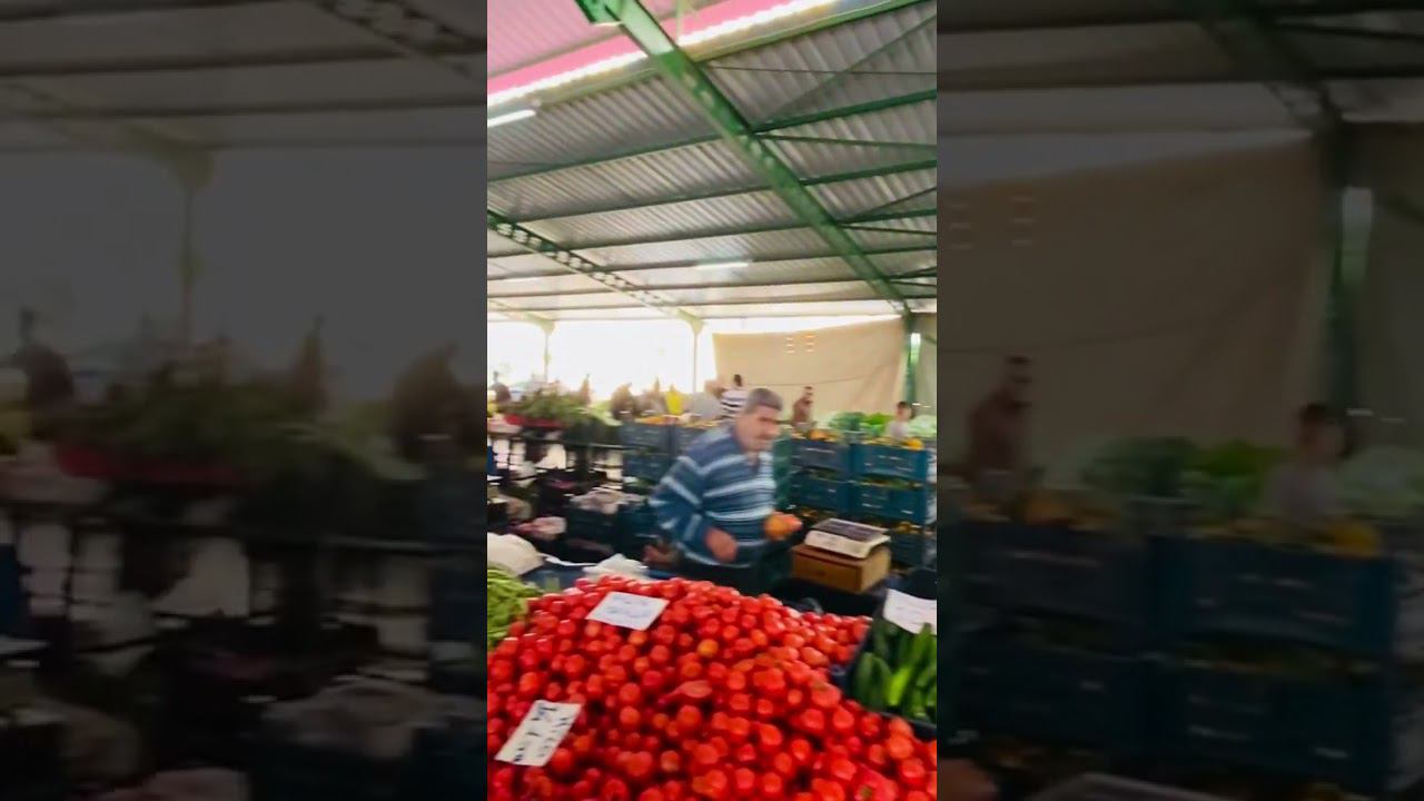 Турецкий рынок в Мерсине