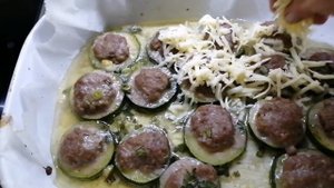 ВКУСНАЯ идея для УЖИНА,обалденные кабачки с фаршем, шампиньоны в сливках