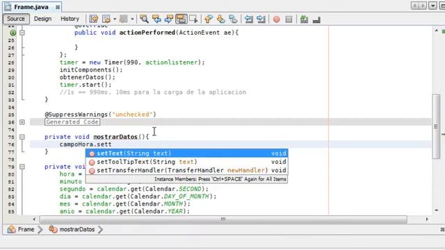 Tutorial 34 Java - Ejercicios, Mini reloj Digital смотреть онлайн