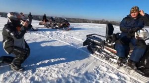 BRP 1200 кубов снегоходы в деле