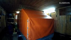 приключения с тентом на прицепе ЭКСПЕДИЦИЯ УНИВЕРСАЛ
