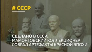 Сделано в СССР: мамонтовский коллекционер собирает экспонаты советской эпохи