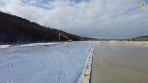 Бельбекский водозабор. Разъяснение по поводу воды в котловане. Врезка в Днепровский водовод.