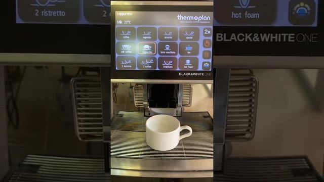 Кофемашина thermoplan Thermoplan Black white one