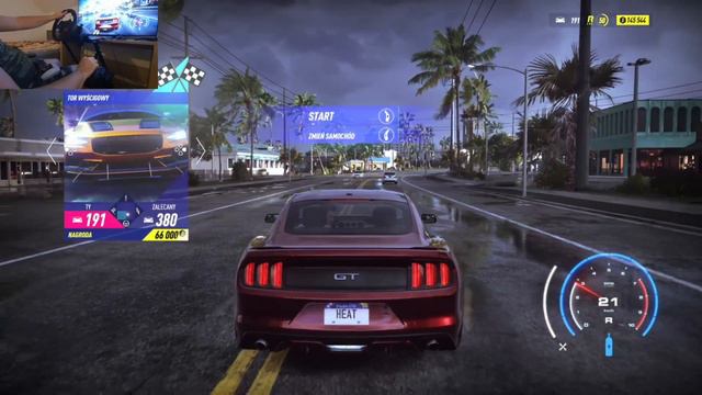 [PS5] Ford Mustang GT - NFS Heat - Logitech G29 with shifter - Gameplay смотреть онлайн