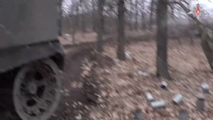 О боевой работе экипажа БМП-3