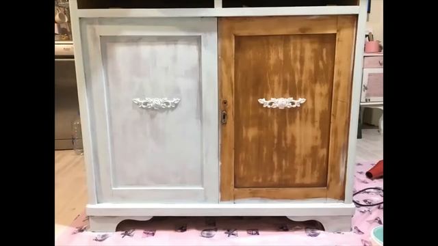 Как покрасить, отреставрировать буфет 60-х годов своими руками. смотреть онлайн