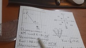 Дирекционный угол , Истинный азимут, Магнитный азимут,Румб. (геодезия) (4 задание)