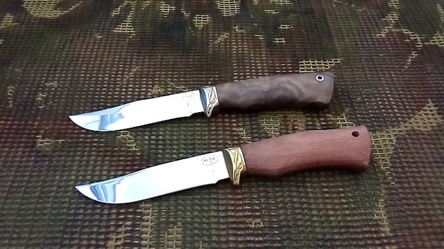 Нож Стриж от ООО Русский Нож в двух вариантах стали клинка: 65Х13 и Х12МФ смотреть онлайн