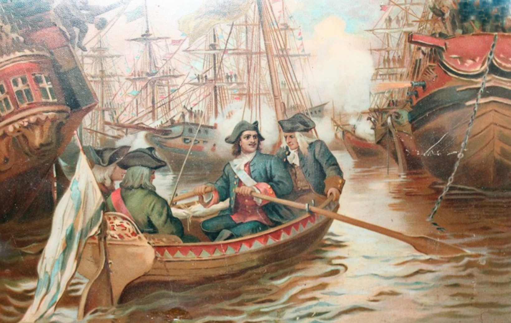 Почему героями новгородских были корабельщики мореплаватели. Флотилия Петра 1. Флот Петра 1. Лансере флот Петра Великого.