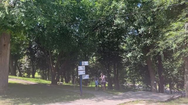 это видеоблог!) гуляю в парке)) смотреть онлайн