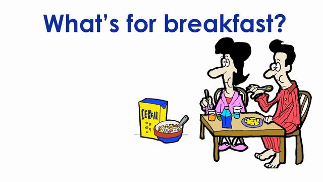 What's For Breakfast? | Easy English Conversation Practice | ESL.