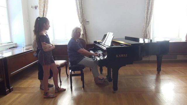 02.07.2019 Mira Marchenko's Master-Classes: Stella Almondo, VI-th Summer School, Trogir, Croatia смотреть онлайн
