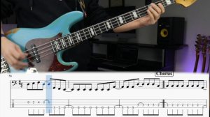 AC/DC WITCH’S SPELL - BASS - FULL Instrumental Bass Cover With Tabs