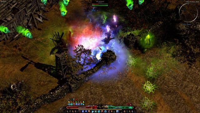 Grim Dawn - Ashes of Malmouth : Thu-King Sentient Challenge (5 Sentinels) смотреть онлайн