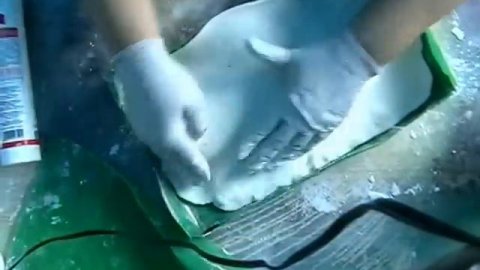 Панно барельеф из папье маше древесной муки часть 1.