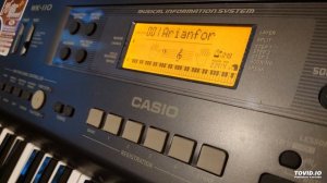 Casio WK-110 Keyboard - Demo 001 Arianfor