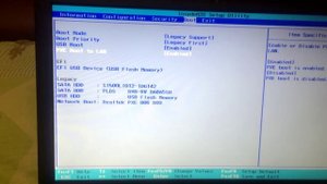 Lenovo B50-45 установка Windows 7