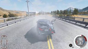 BeamNG.drive - Lexus GS 350 F Sport (L10) 2012 - Car Show Test Drive Crash . 4K 60fps.