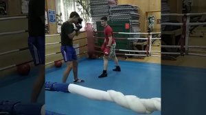 ?Лёгкий спаринг с КМС по боксу?