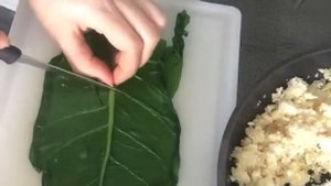 Долма. Долма из мангольда. Турецкая кухня.