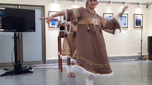 Танец Народов Камчатки. Север России. Ко Дню Байкала. Индия 2023