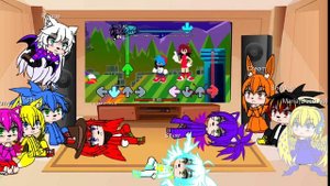 Sonic Characters reacts to FNF Round-A-Bout (NeedleMouse) Personel(Coldsteel)