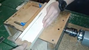 Мини циркулярка  из дреля