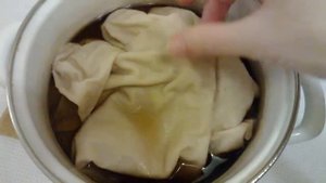 Как покрасить ткань для пошива куклы * Простой и быстрый способ