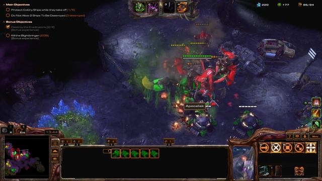 Starcraft II: Burning Evacuation [MORE Siege Tanks!!] смотреть онлайн