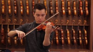 Maurizio Tadioli, Cortetano Cremona 2002 "Carrodus" del Gesu | Violin Demonstration