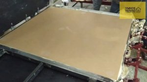 Производство ППУ листов