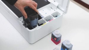 03 Fit Ink Bottle Deli Printer D311NW Inkjet Printer