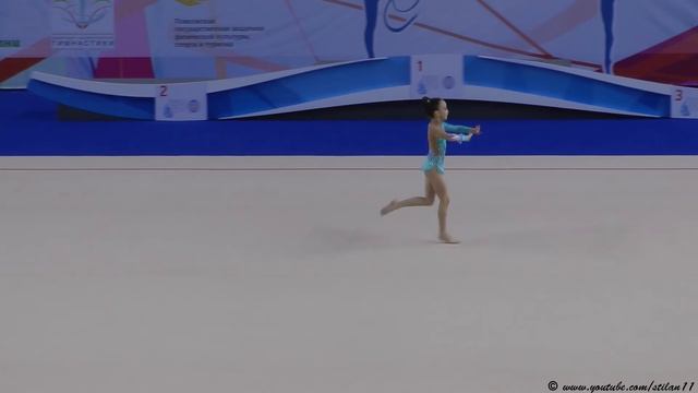 Чемпионат г. Казани по художественной гимнастике (11.12.2014) Степанова Елизавета смотреть онлайн