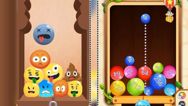 Blob Merge 3d vs emoji blitz merge puzzle game - ball run 2048 Gameplay New update level part #8