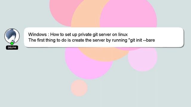 Windows : How to set up private git server on linux смотреть онлайн