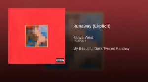 Kanye west run away