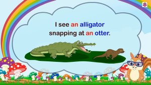 Articles A and An | English Grammar & Composition Grade 1 | Periwinkle