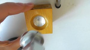 Как приклеить серебряную фольгу к меди.