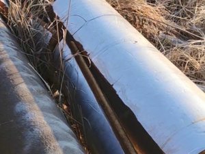 В Заволжске более ста метров труб находятся без теплоизоляции