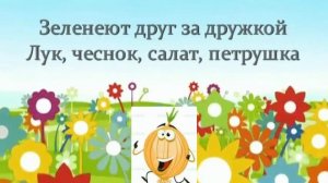 Веселый огород музыка Ю. Чичкова